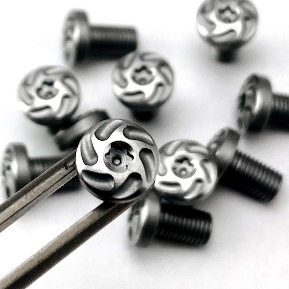 Vis Poignée 1911 En Acier Inoxydable 416 - Lot De 4 Avec Clé Torx T8, Couleur Noir Ou Blanc