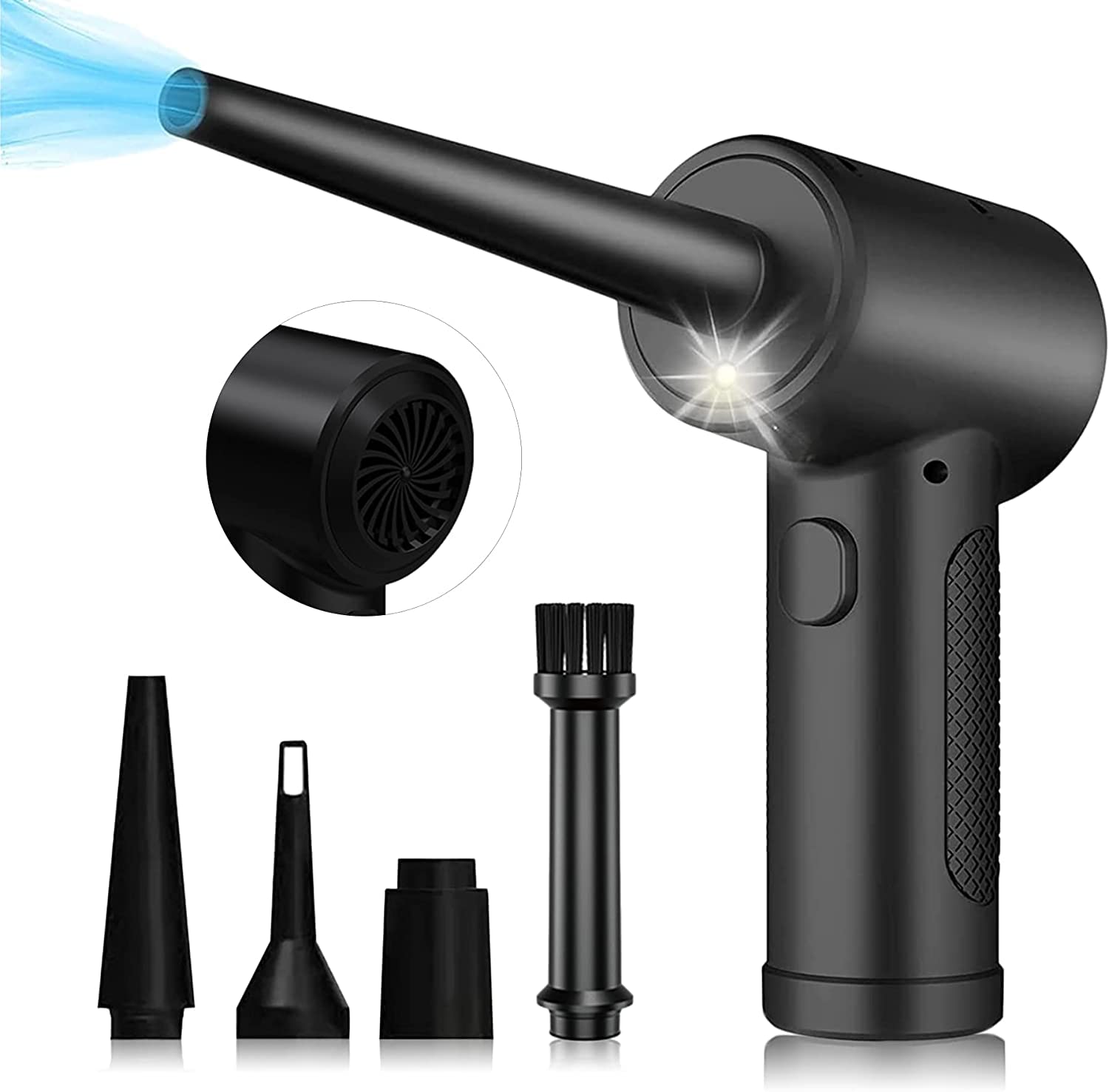 Buy Compressed air Duster, YARDHOBI 51000 RPM Cordless Electric Air