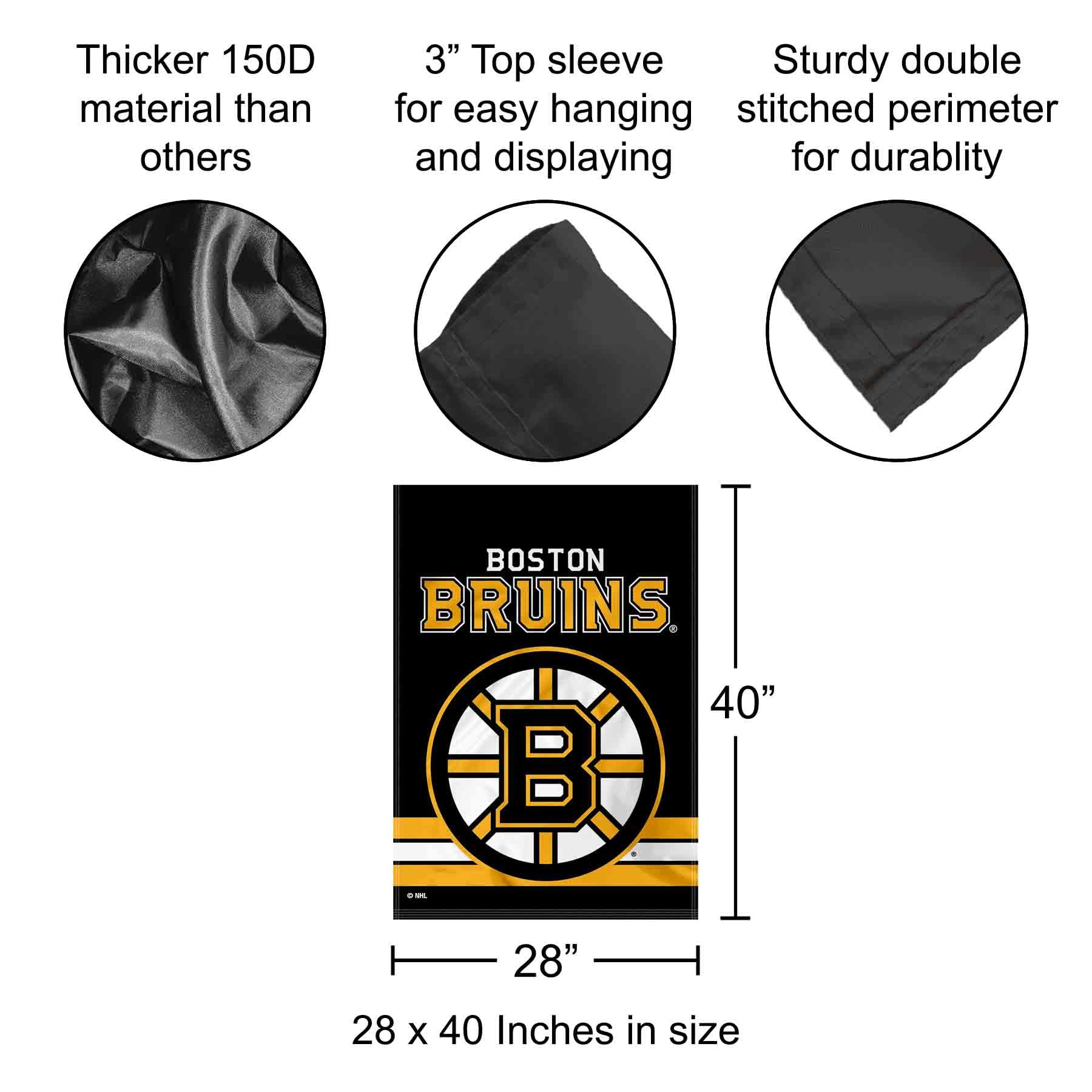 College Flags & Banners Bruins 'Welcome To Our Home' Double Sided Garden Flag - 12.5x18 Inch, Polyester, Officially Licensed