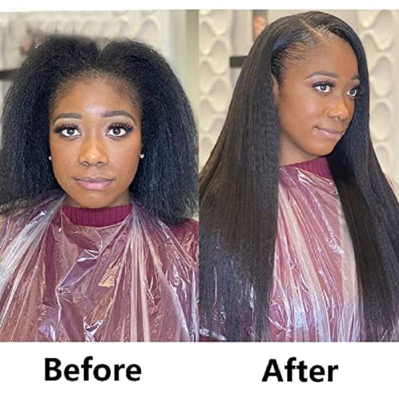 Microlink Micro Loop Human Hair Extension Kinky Straight Brazilian Remy Micro Beads Ring Stick I Tip Hair Coarse Italian Yaki 100g 100strands (12inch 100strands, #1(Jet Black))