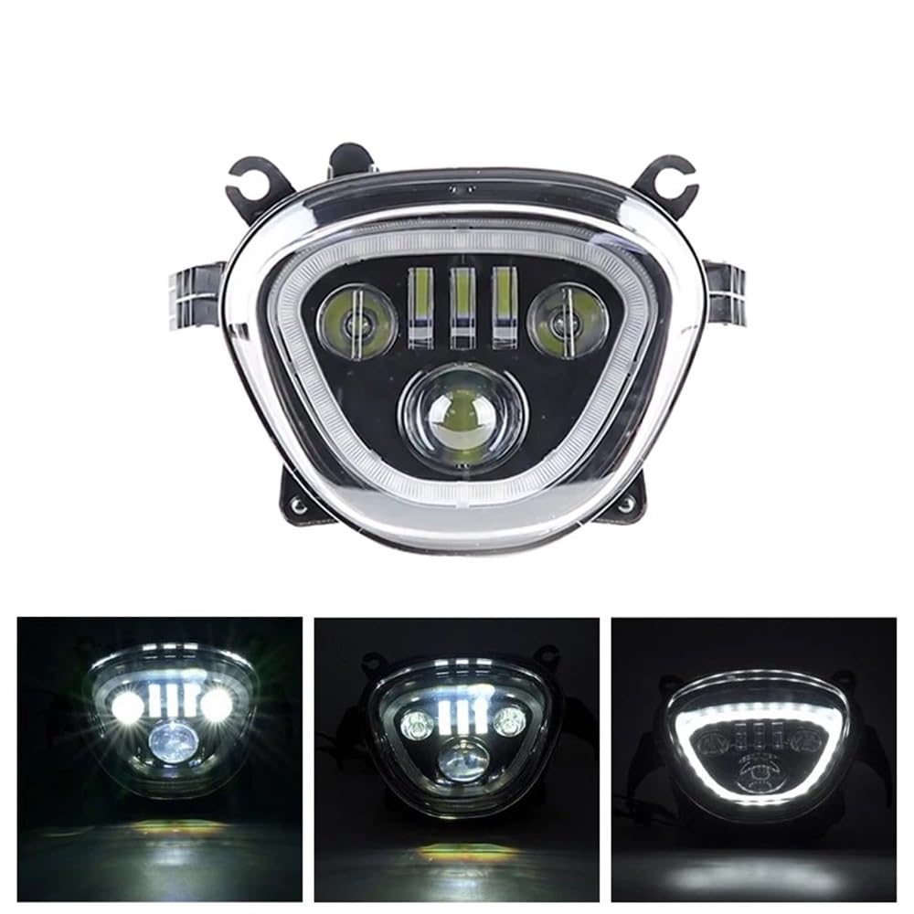 Moto Faro Anteriore Motociclo HA CONDOTTO il Faro Lampada Frontale Luce di Freno Stroboscopica Coda Tidy Indicatore Illuminazione Per Boulevard M109R VZR1800