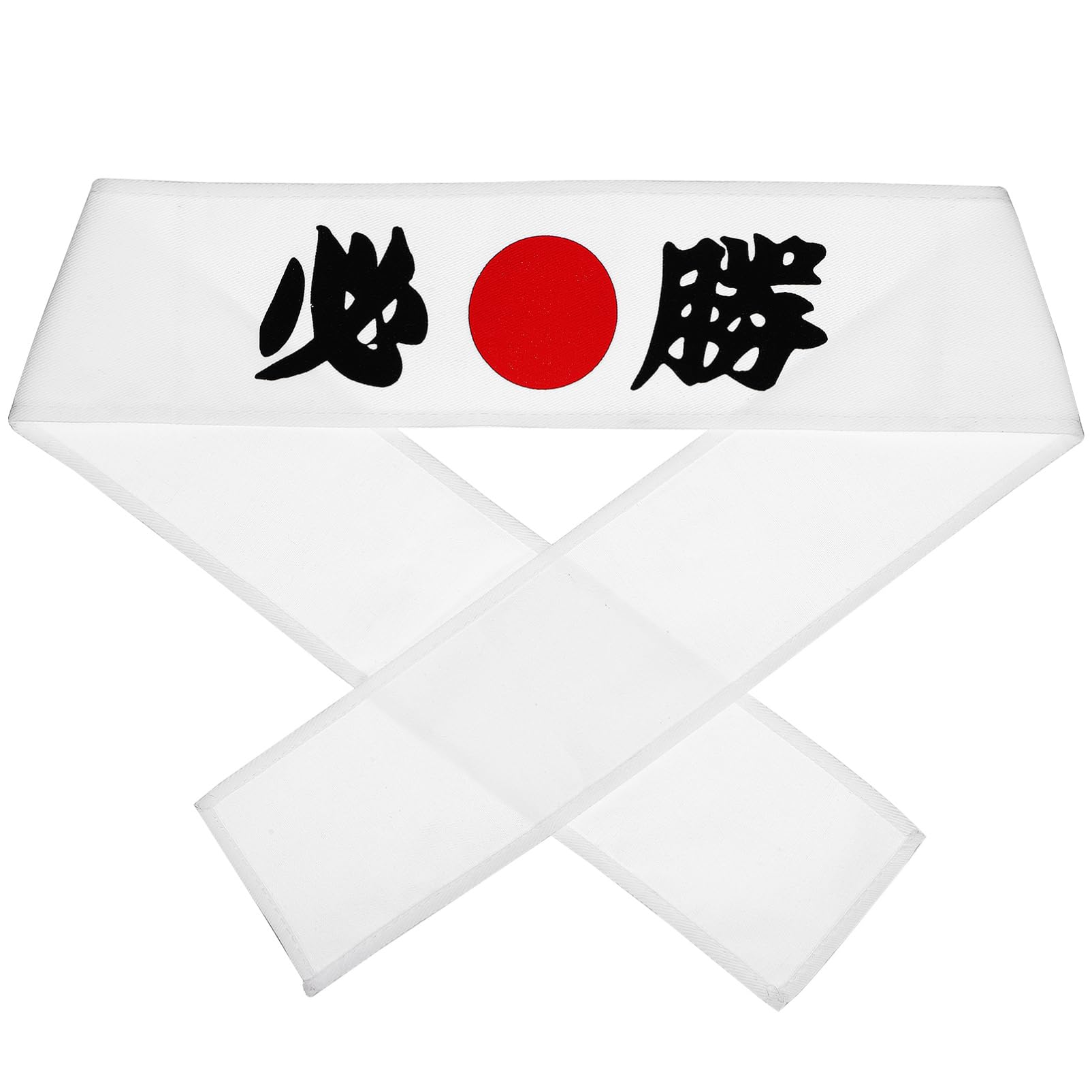 minkissy Giapponese Fascia Bushido Hachimaki Fascia Ninja Arti Marziali (Deve Vincere) Da Corsa Da Fasce Per Unisex Adulto Per Karate Sport Cosplay Fornitura