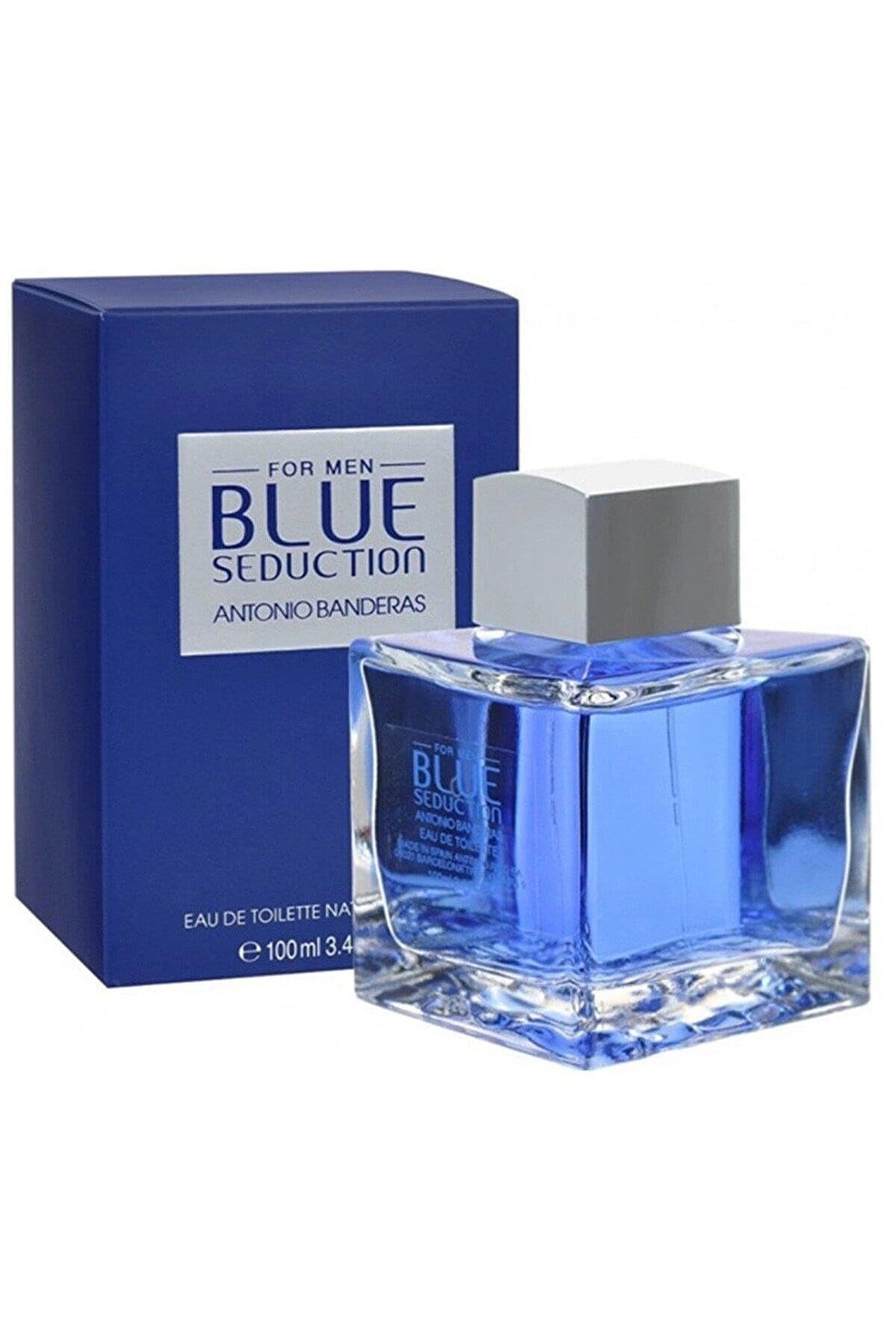 Antonio Banderas E001-21P-048016 Blue Seduction Man EDT 100 ml for Adults, Ideal for Everyday use, 100 ml, Blue, Size 100