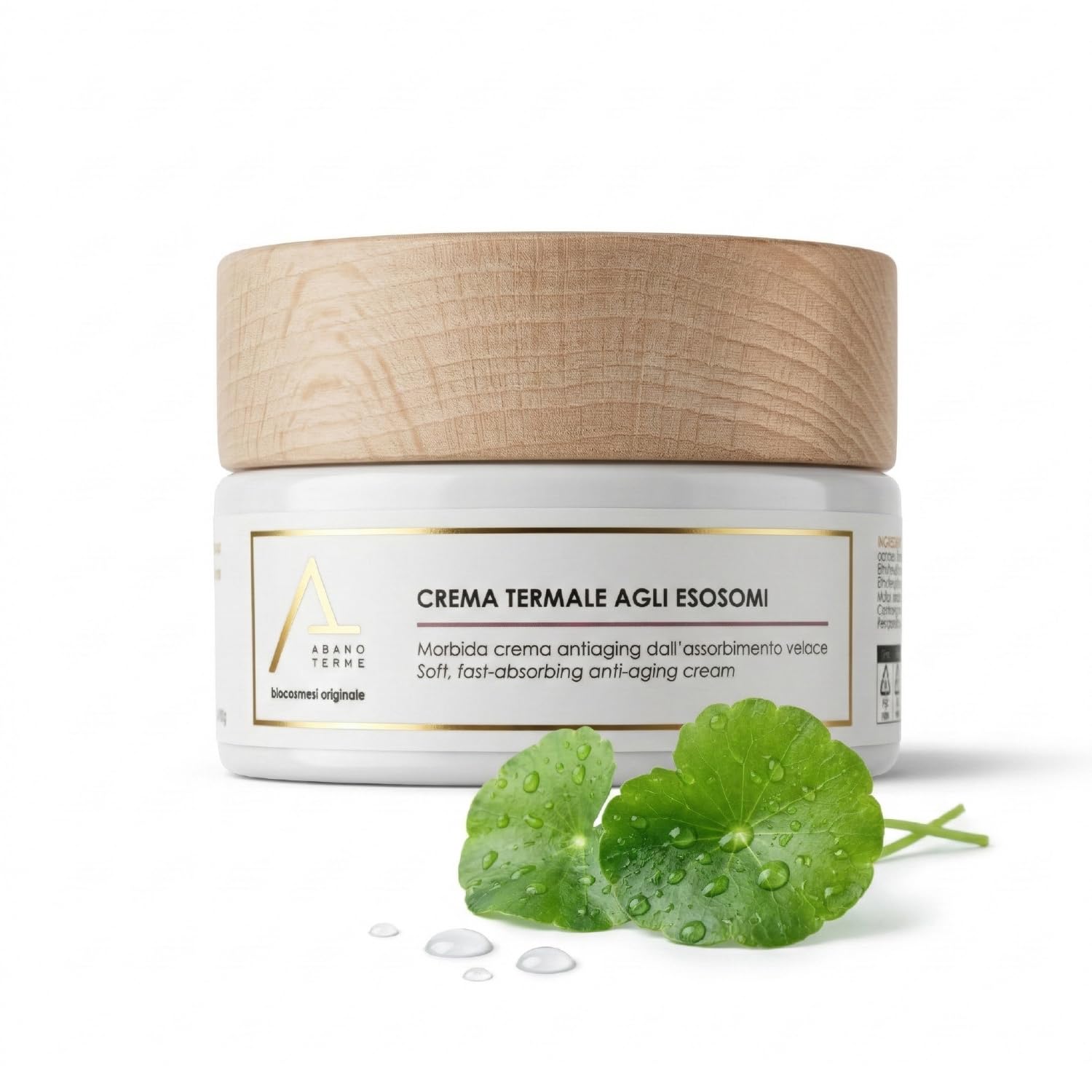 50ml Crema Viso Antirughe Idratante Esosomi Centella Asiatica e Acido Ialuronico BIO - Rigenerante Notte e Giorno con Staminali di Mela - Rimpolpante Rughe Profonde Pelli Mature Donna e Uomo