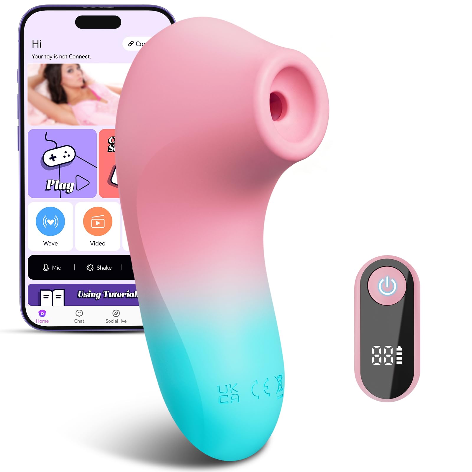 2026 New Clitioral Sucker Vibrates Bullet 10 Modes Soft Travel Waterproof Quiet Powerful Toy for Women OUH93