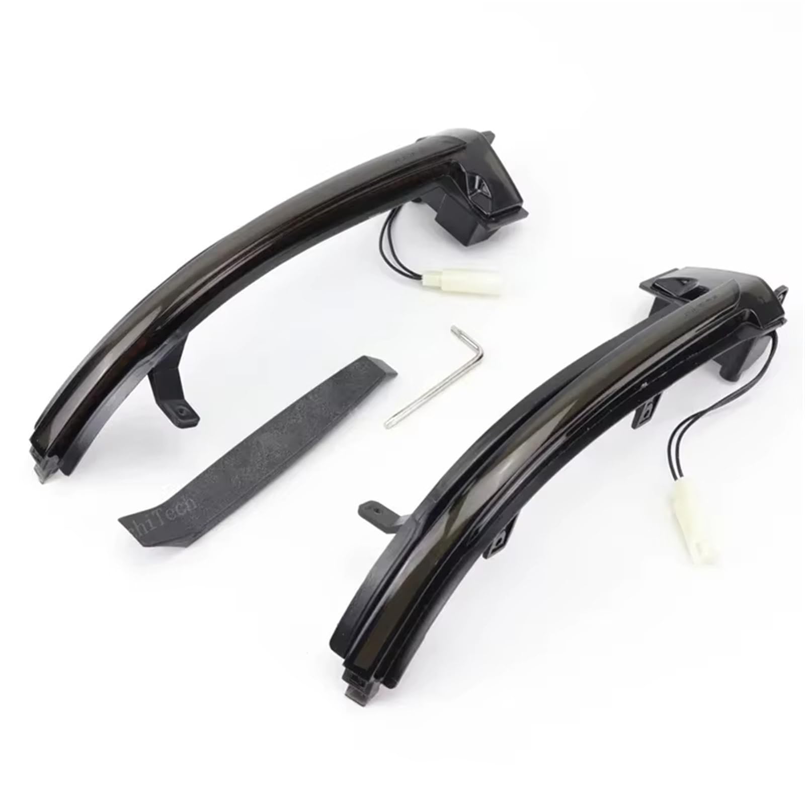 Clignotants Dynamiques LED Pour VW Touareg II 2010-2018 - Lot De 2 Indicateurs Latéraux Fumés