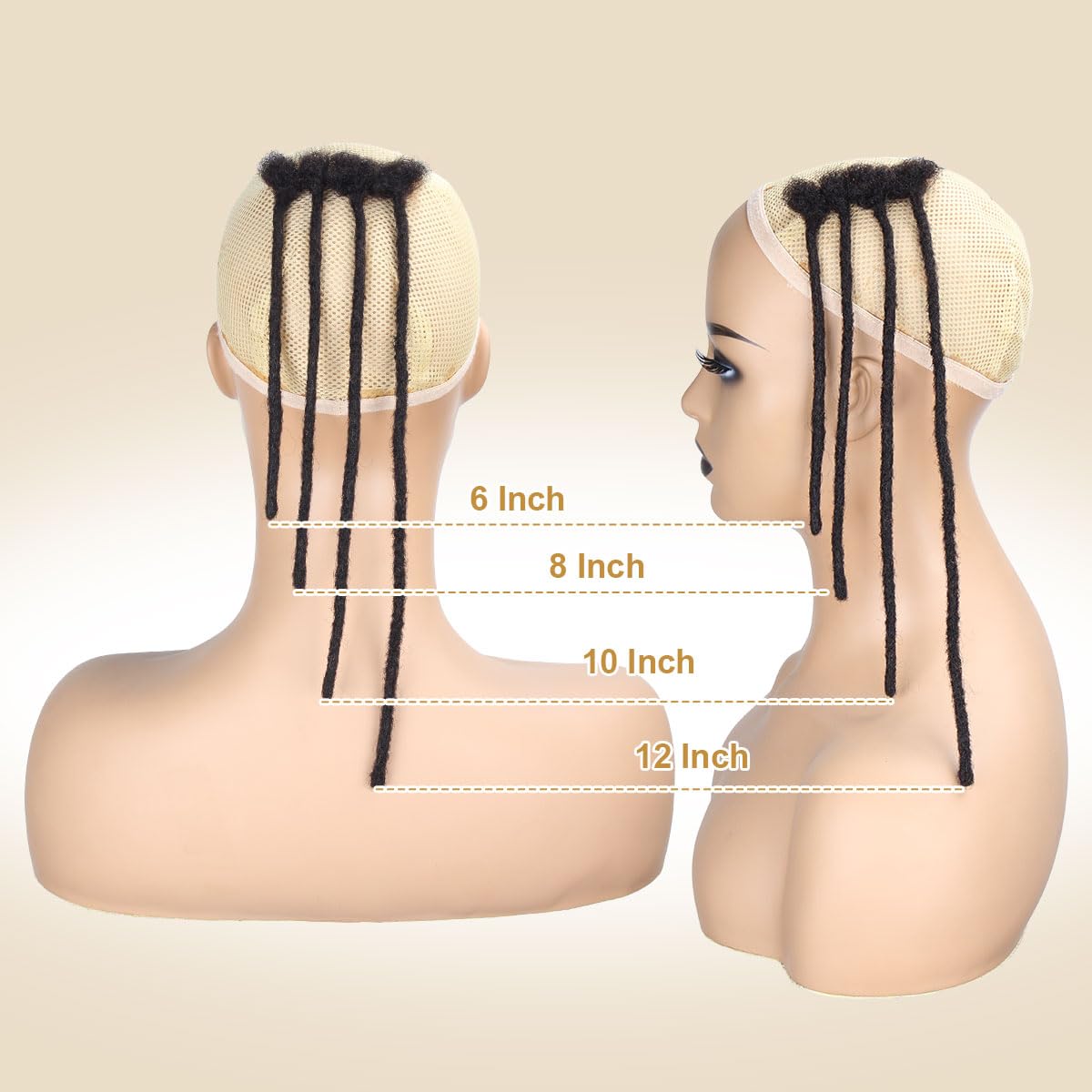 Amazon.com : Sangtok 10 inch 40 Strands Loc Extensions Human  display picture 1
