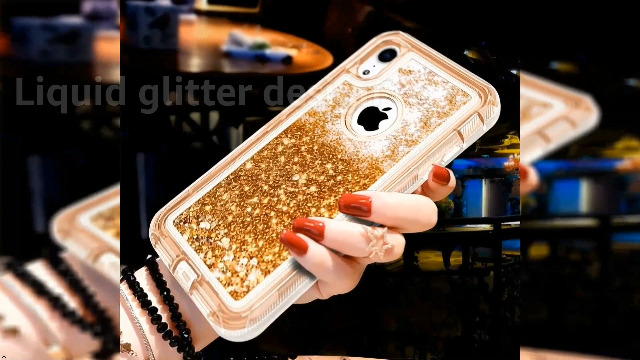 Amazon.com: JAKPAK Case for iPhone XR Case Glitter Bling Sparkle