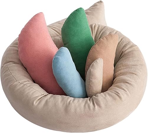 Huntfgold Nouveau Ne Photographie Accessoire Pose Haricots Sac Professionnel Bebe Photo Posant Aide Oreiller Photographie Shoot Set Pour 0 6 Mois Bebe Paquet De 6 Multicolore Amazon Fr High Tech