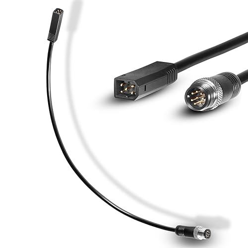Vista 28 de 720073-6 - Cable Ethernet de 5 pies como EC 5E de repuesto para Humminbird, color negro, apto para hélice, APEX, SOLIX y Onix
