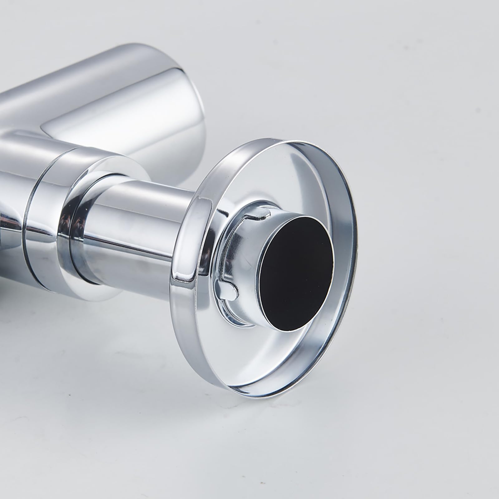 Siphon Waschbecken Bad mit Reinigungsöffnung,Geruchsdichte,Ablauf Garnitur Syphon Waschbecken für Küchenspülen,1 1/4"