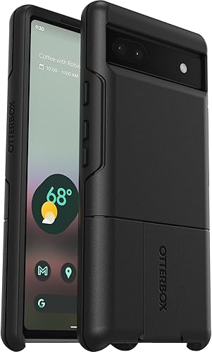 OtterBox UniVERSE SERIES - Funda para Google Pixel 6A - NEGRO (embalaje no minorista, se envía en bolsa de polietileno)