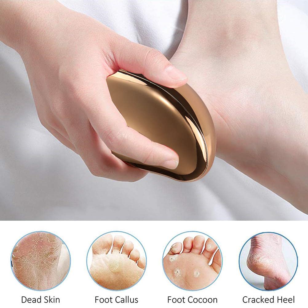 ProBytes Nano Glass Foot Filer/Scraper, High Density Crystal, Scrub, Exfoliate, Wet/Dry Use, Targets Heel Cracks - Image 3