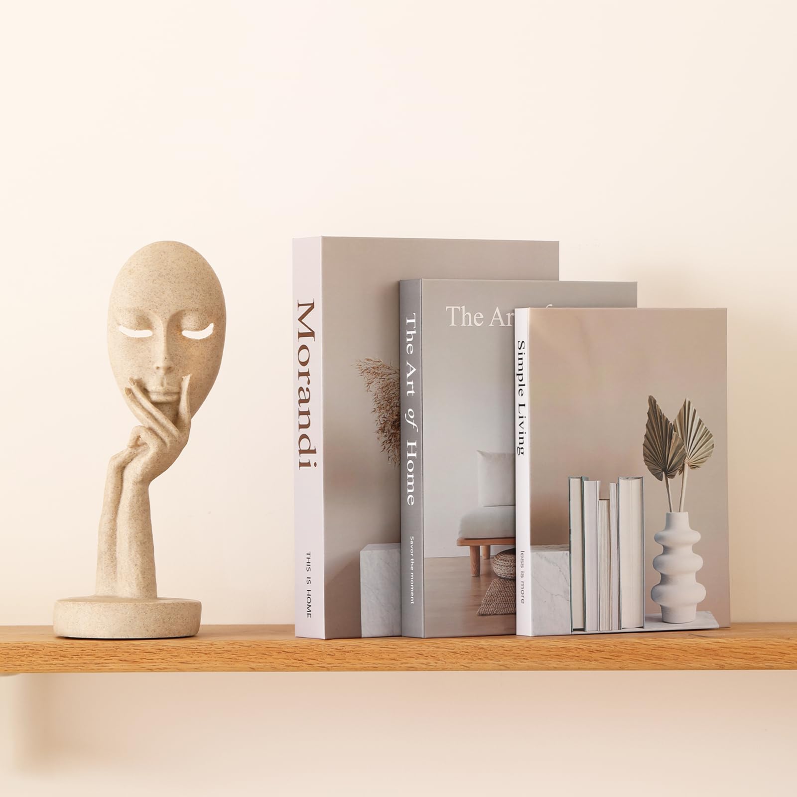 Set di 3 libri decorativi per la casa, eleganti libri finti per decorazione, set di libri decorativi estetici per tavolino, libreria, camino, soggiorno, hotel, villa, scatola portaoggetti per foto