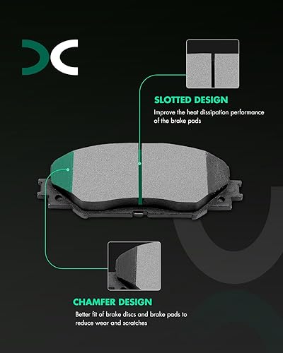 Miniatura 270 de SCITOO D1629 Ceramic Brake Pads Sets Front Fit For Dodge For Durango,For Jeep Grand Cherokee,For Mercedes-Benz
