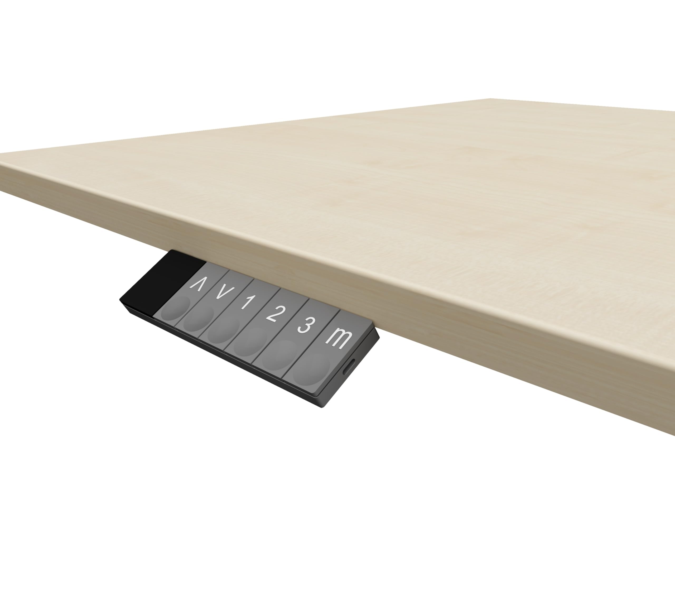 Table élévatrice électrique 135° Elevate Basic, réglable en hauteur à droite, 2166 x 1130 x 730-1230 (hêtre/argent)