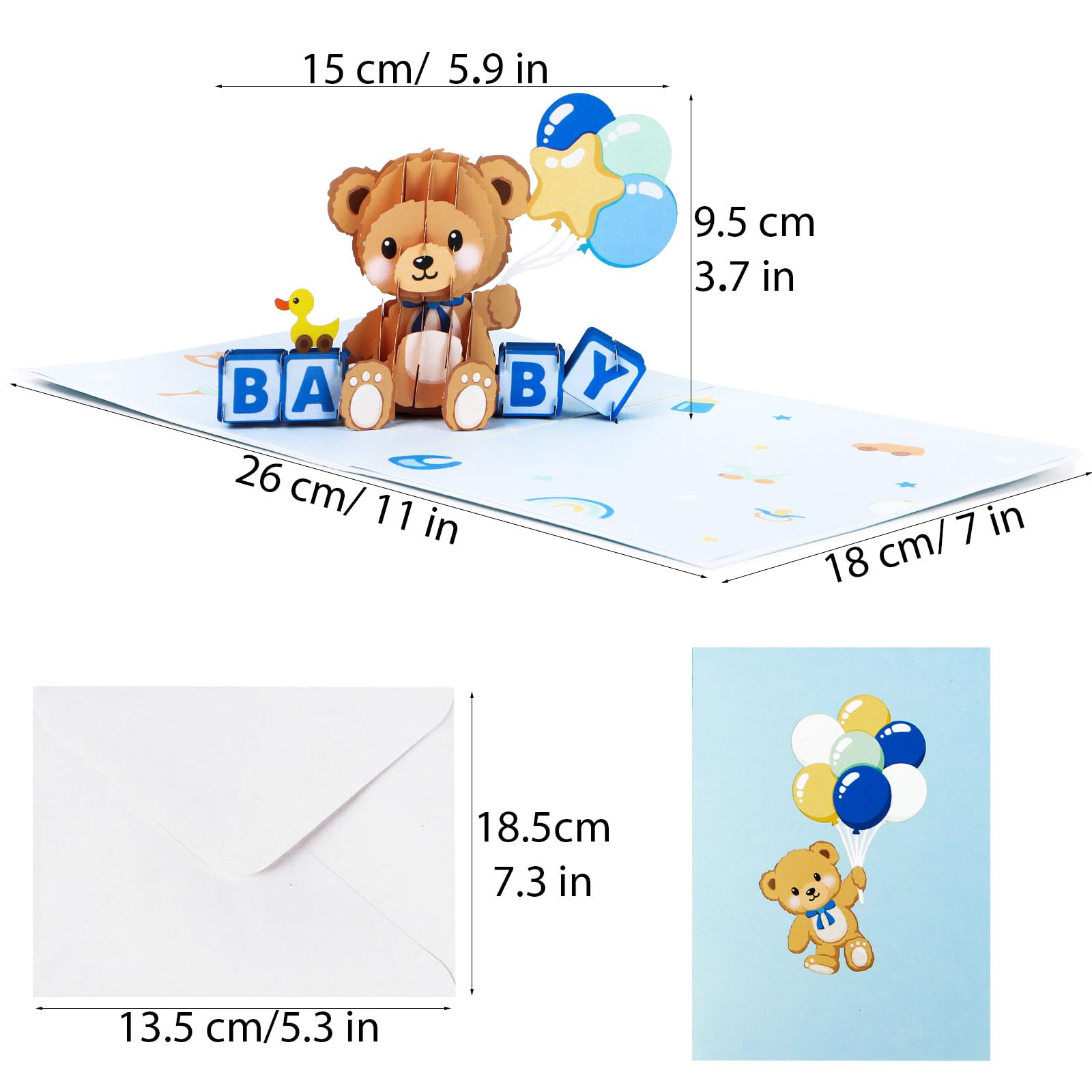 Biglietto Pop-up 3D Per Baby Shower – Auguri Pieghevoli Per Battesimo E Comunione, Con Angelo E Fiori, Per Nuove Mamme, Papà, Padrini E Bambine