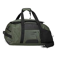 Pepe Jeans Bromley Borsa da viaggio verde 56 x 32 x 25,5 cm Poliestere 45,7 L