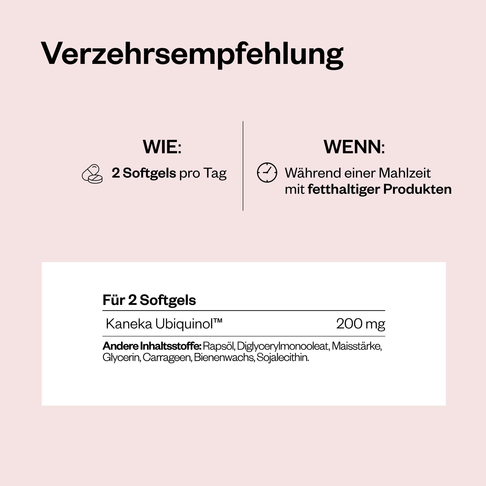 Ubiquinol - Aktive Form von CoQ10 - Hoch bioverfügbar - Für Herzgesundheit und Blutdruckregulierung - Starker Antioxidans - SuperSmart