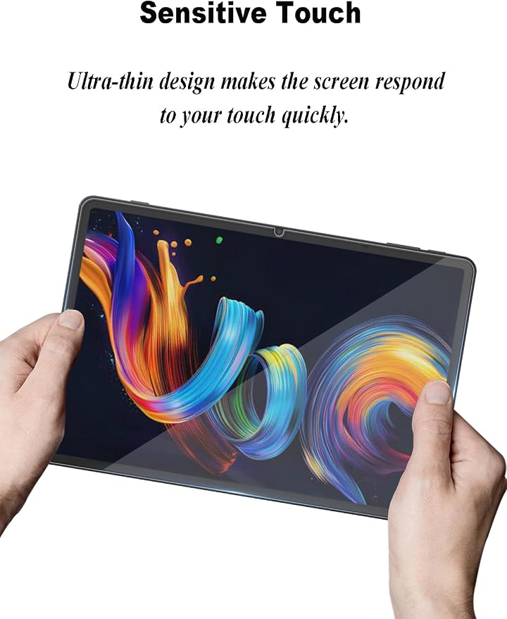 Protector de pantalla para TCL Nxtpaper 11 Plus 11.5 pulgadas, vidrio templado 9H, anti-rayaduras, 2 piezas HD transparente miniatura 7