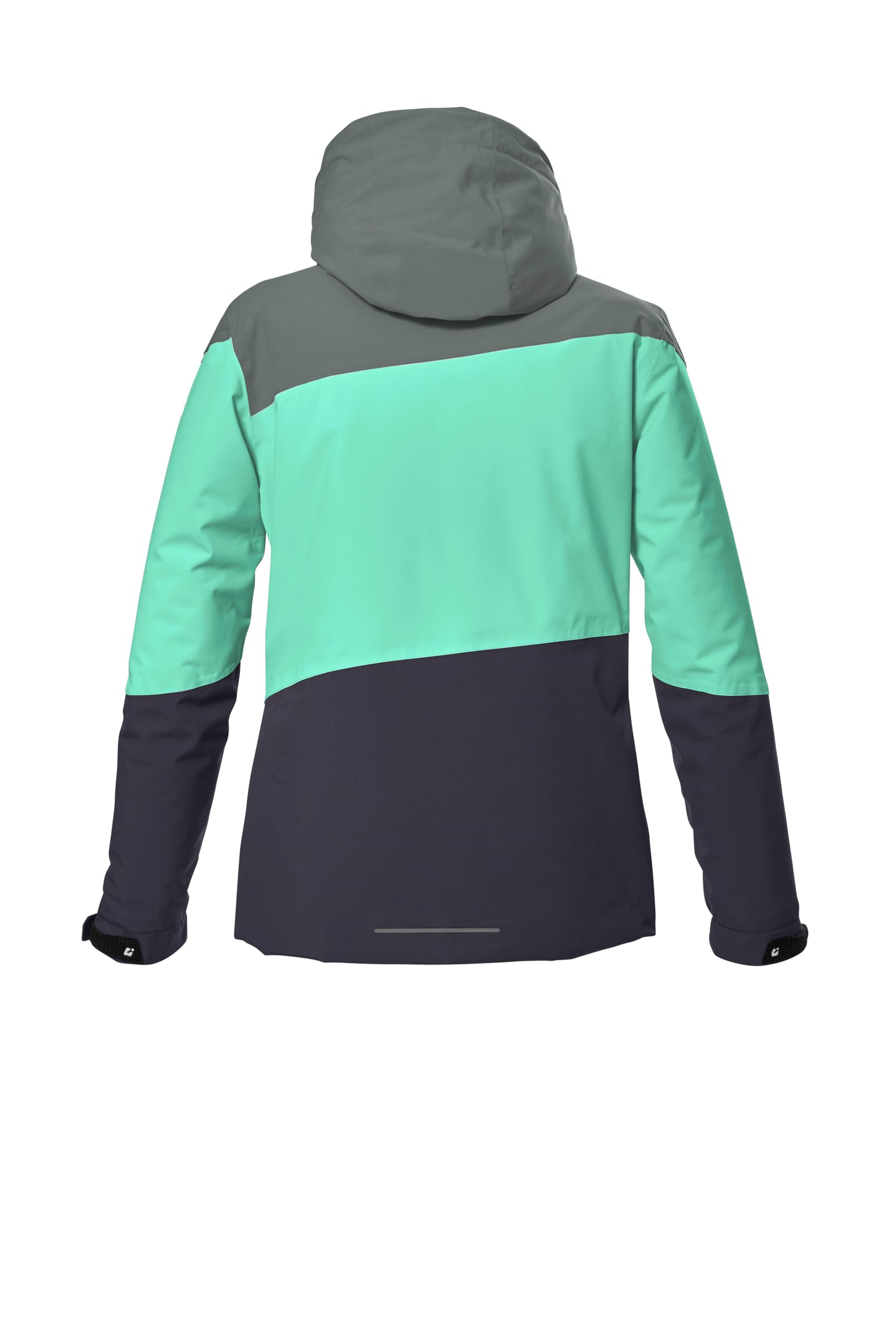 Killtec Mädchen Kow 170 Grls Jckt Funktionsjacke mit Kapuze und Schneefang/Outdoorjacke ist wasserdicht