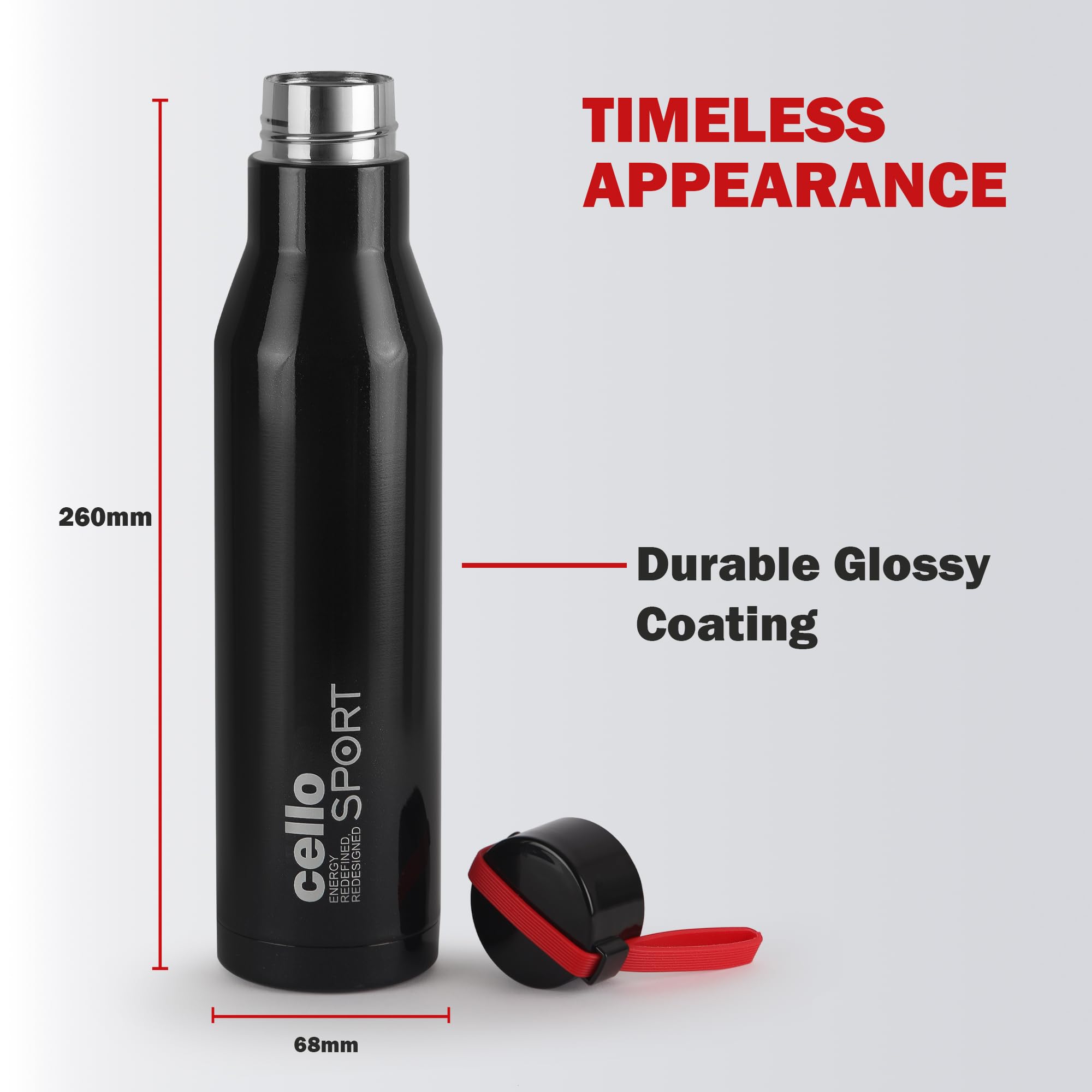 Cello Thermosteel Bottle Litre Steel Water Cello Thermosteel 1000