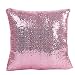 Cojín 40 * 40 de la Sirena del Brillo de Lentejuelas de Almohada con Funda de Almohada Almohada Cubierta Decorativa Decorativos Sofá