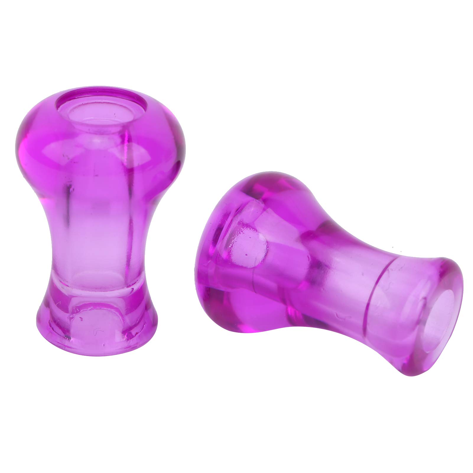 1 par de pomos de manivela de repuesto para carretes de pesca con señuelos de 27,5 mm para carretes de spinning de perfil bajo.