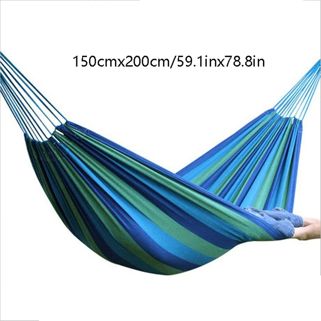 Hamaca portátil, Hamaca portátil, Cama oscilante, Hamaca Doble for Acampar, Cuerdas Ligeras