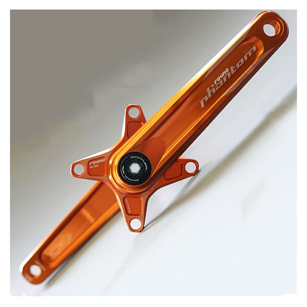 Bike Guarnitura, Set di pedivelle Integrate a 4 Artigli da 170 mm e 175 mm, in Lega di Alluminio 104BCD per Mountain Bike