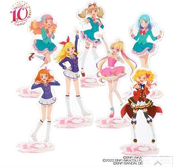 Amazon.co.jp: アイカツ アクリルスタンド アクスタ 10周年 歴代主人公