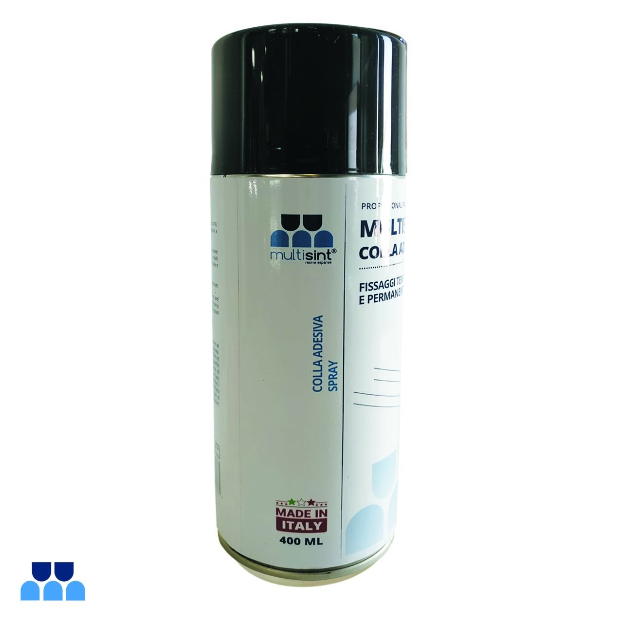 Pannelli Fonoassorbenti Piramidali Ignifughi Certificati Classe 1IM – 50 x 50 x 5,5 (2+3,5)cm Densità 30 + Colla MultiSpray (Confezione 12 Pannelli + 1 Bomboletta) – Multisint Produzione 100% Italiana