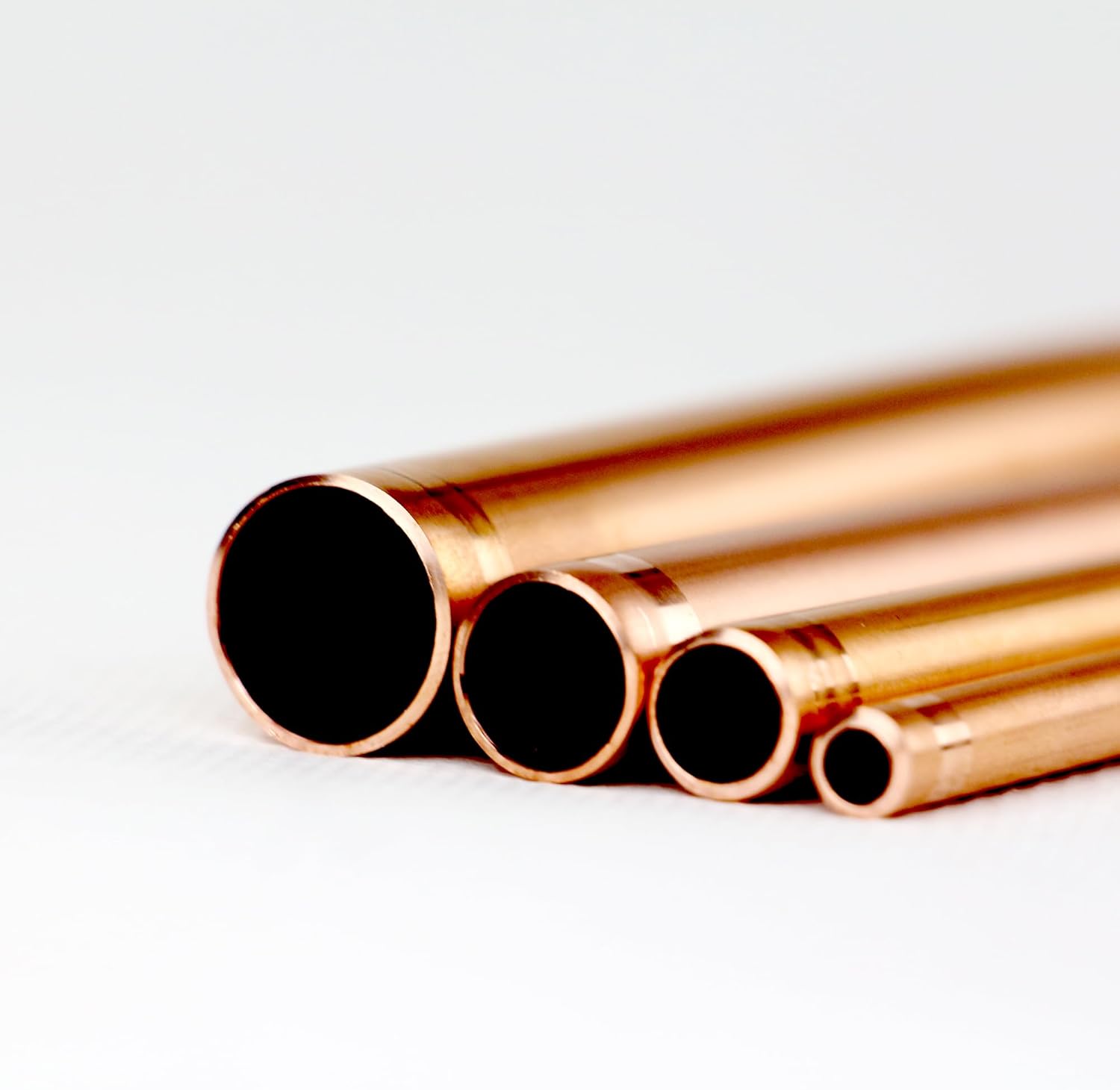 50Ft 1/4 OD Copper Tubes ACR Refrigeration Copper Tubing, 99.9% Pure Thick ASTM B280 Soft Coil, T2 Seamless Round Tube for HVAC System,Industry,Air Conditioner,Refrigerator,DIY