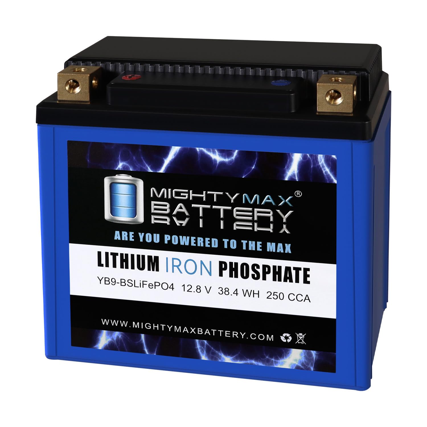 Amazon.com: Mighty Max Battery YB9-BS Lithium Replacement Battery