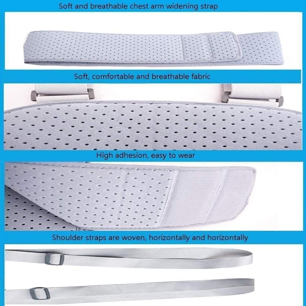 Cabestrillo de Brazo Ajustable, Soportes de Brazo Izquierdo y Derecho Eslingas de Hombro inmovilizador para Hombres y Mujeres para dislocación Fractura Esguinces Brazo Roto
