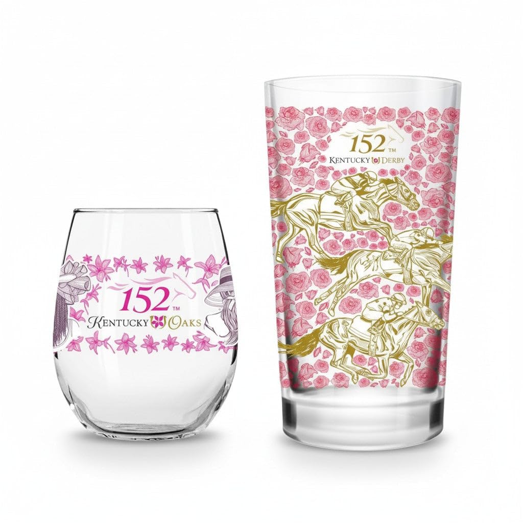 Amazon.com: 2026 Official Mint Julep and Lily Glass Set for the