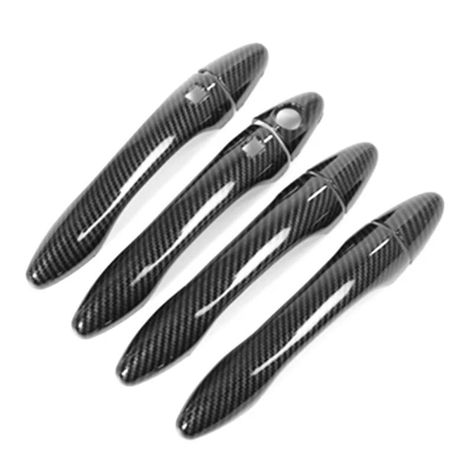 NOHEEU Car Door Handle Cap Decorative Outer Cover Shell for Kia for Optima K5 2011-2015(Smart Black a)