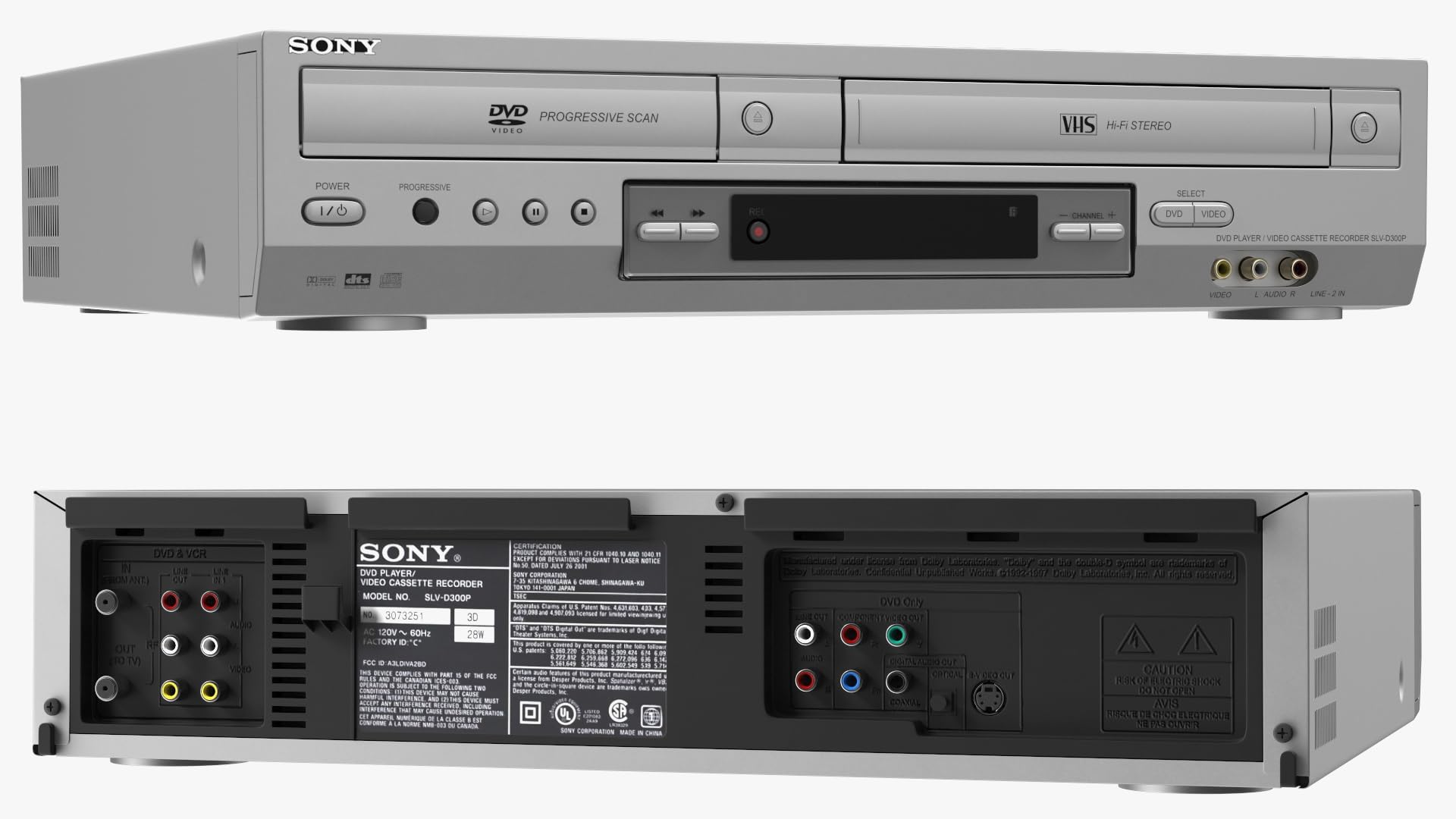 Amazon.com: Sony SLV-D300P Progressive-Scan DVD-VCR Combo (Renewed