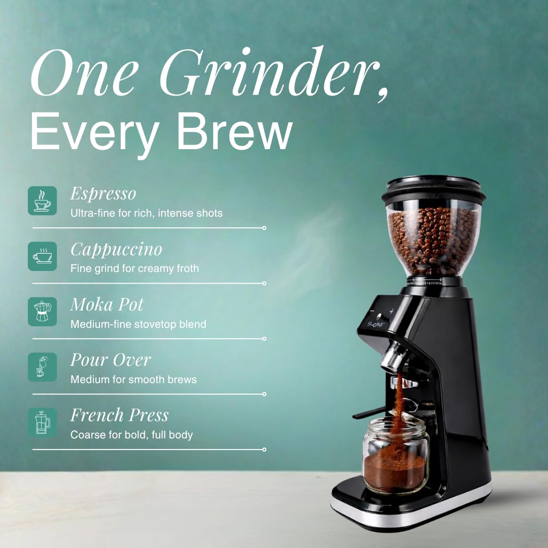 BEVEROMATIC Electric Coffee Grinder - 45 Settings -5 BEVEROMATIC Electric Coffee Grinder - 45 Settings -5