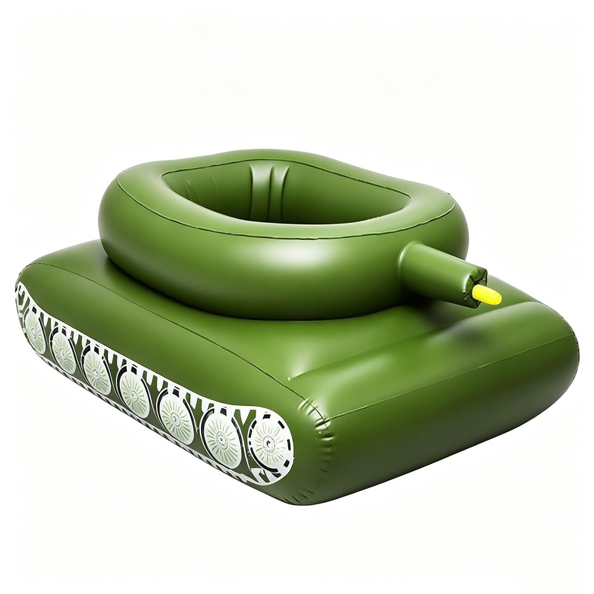 Pool Float Inflatable Tank with Spray Water, Swimming Ring Chair Pool Toy Air Mattress Inflatable Boats for Summer Outdoor Pool Party(155cm)