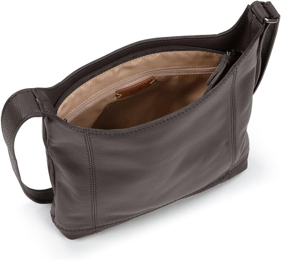 The Sak De Young Crossbody Purse - Premium Leather Women's Handbag for Everyday & Travel - Cross Body Bag With Zipper - Image 3