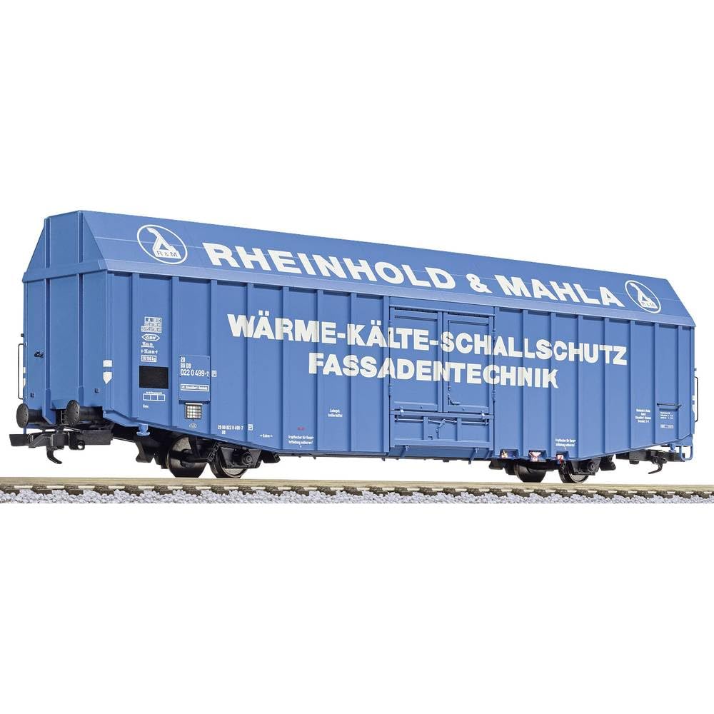 Liliput L235813 H0 Großraum-Gueterwagen Hbbks Rheingold & Mahla der DB Rheingold & Mahla