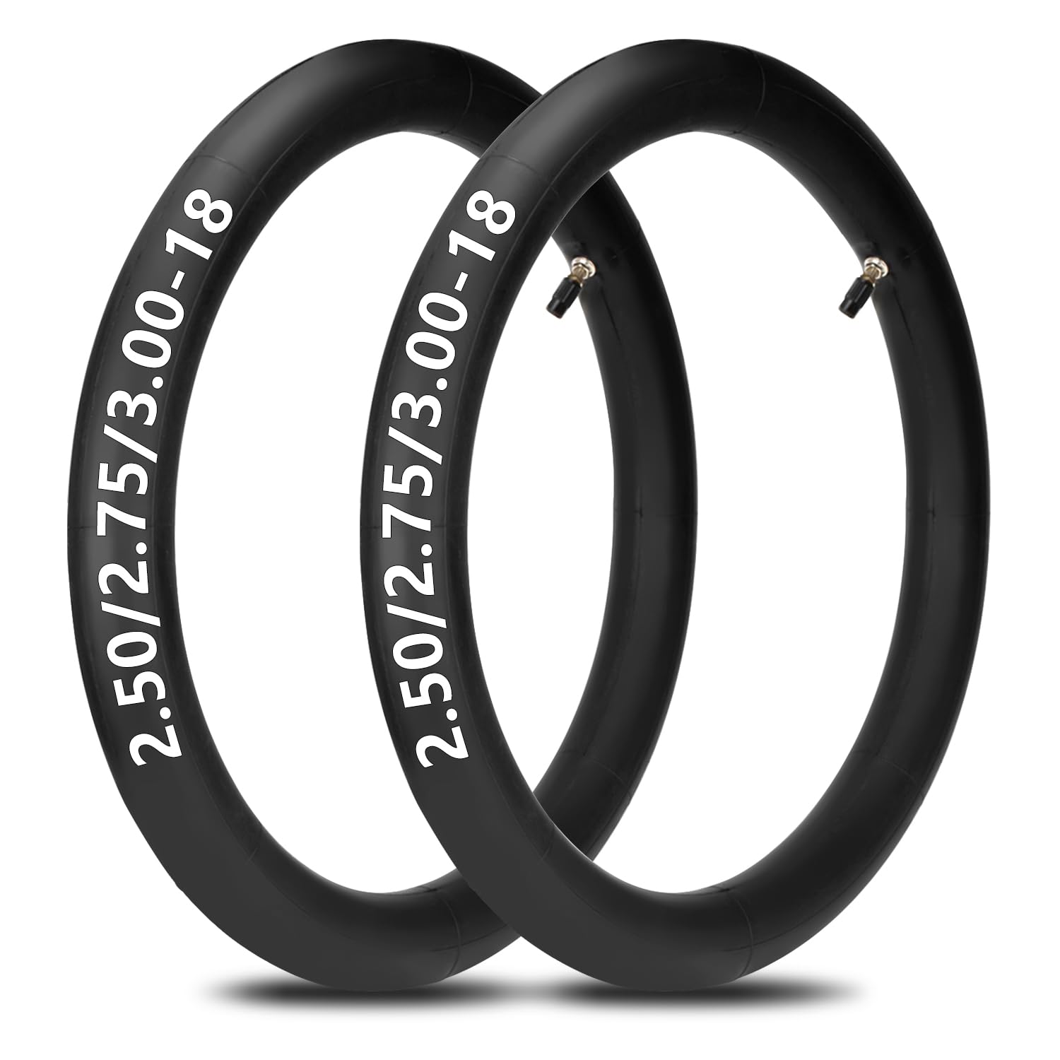 HIAORS 2.50-18 2.75/3.00-18 Inner Tube for Surron Light Bee X Sur Ron LBX Electric Dirt Bike Talaria Pro SS E Ride 3.0, 80/90-18 90/90-18 80/100-18 Tube for CB350 CB360 Motorcycle Off Road Pit Bike