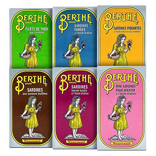 Portugiesische Fisch Set | 6 Arten | Sardinen & Thunfisch | Berthe | Ramirez | Portugal