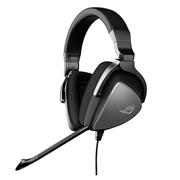 ASUS ROG Delta Core Gaming Headset for PC, Mac, Playstation 4, Xbox One and Nintendo Switch with Hi-Res Audio, and Exclusive Airtight-Chamber Design