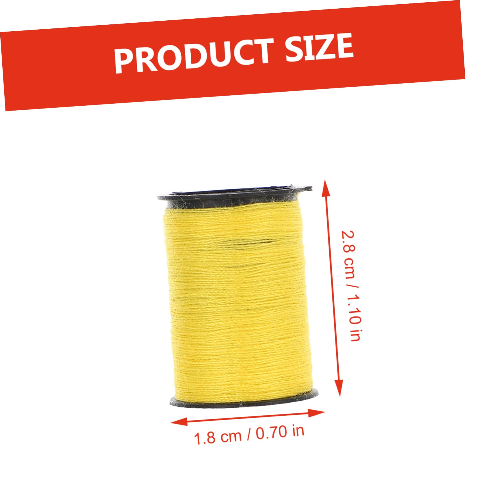 HOMSFOU Essential Sewing Kit 1 Set White Thread Needle Portable Sewing Box for Travelers