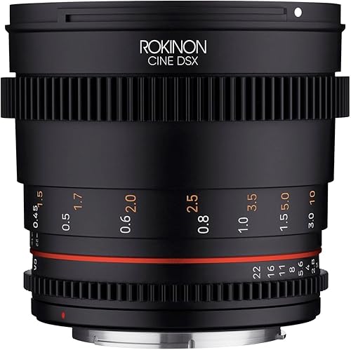 Miniatura 8 de Rokinon 1.969in T1.5 lente de alta velocidad Cine DSX de marco completo para Canon EF