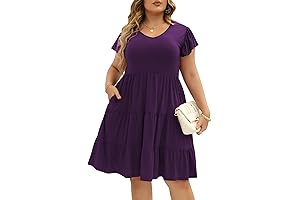 Womens Plus Size Casual Summer Dresses