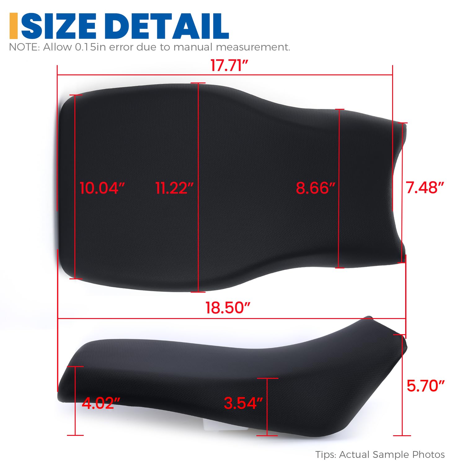 Amazon.com: High Elasticity, Hyssk Utility Style ATV Complete Seat