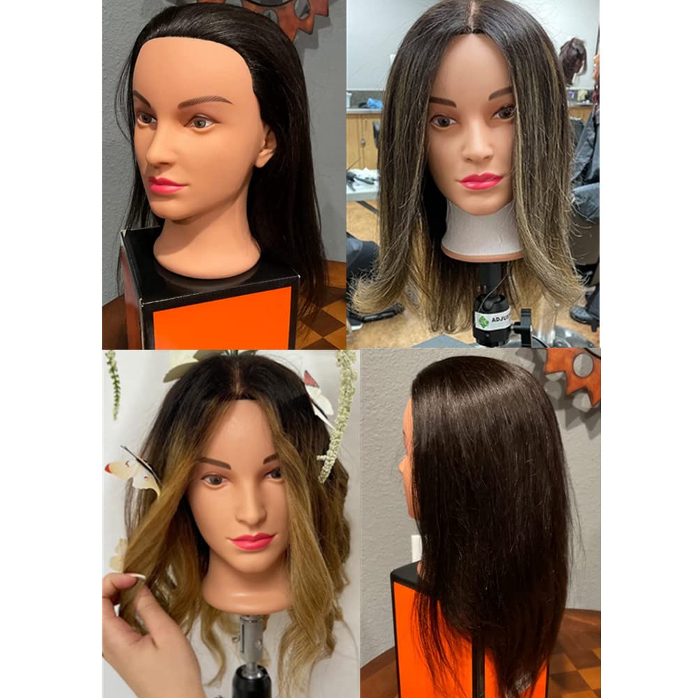 Hairingrid Mannequin Training Head for Hair Styling Practice